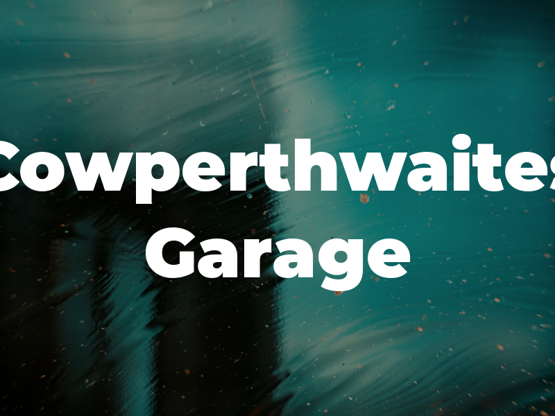 Cowperthwaites Garage