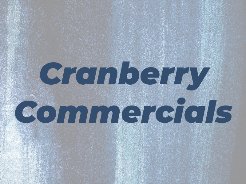 Cranberry Commercials