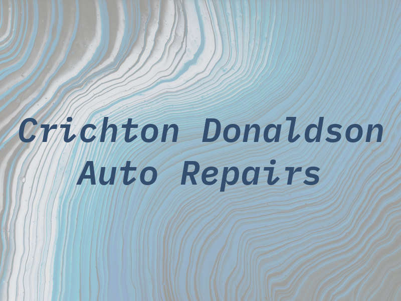 Crichton Donaldson Auto Repairs Ltd