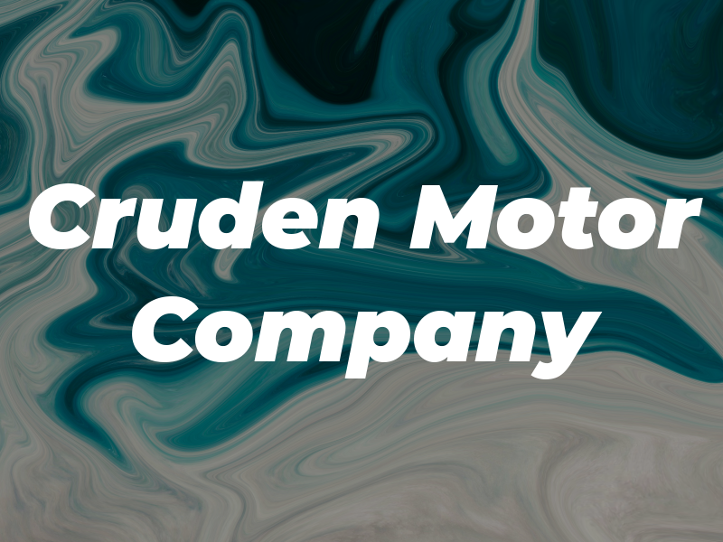 Cruden Motor Company