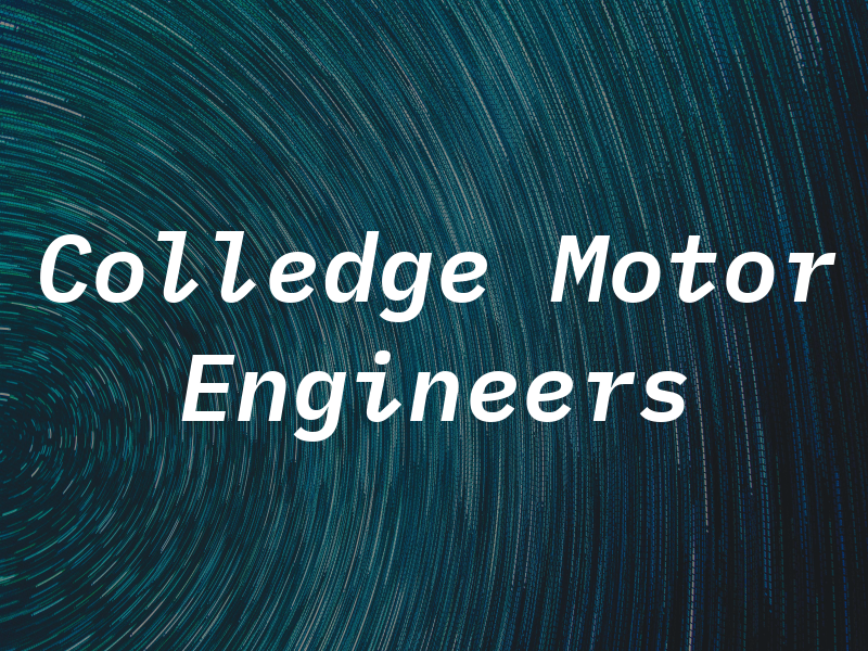 D A Colledge Motor Engineers