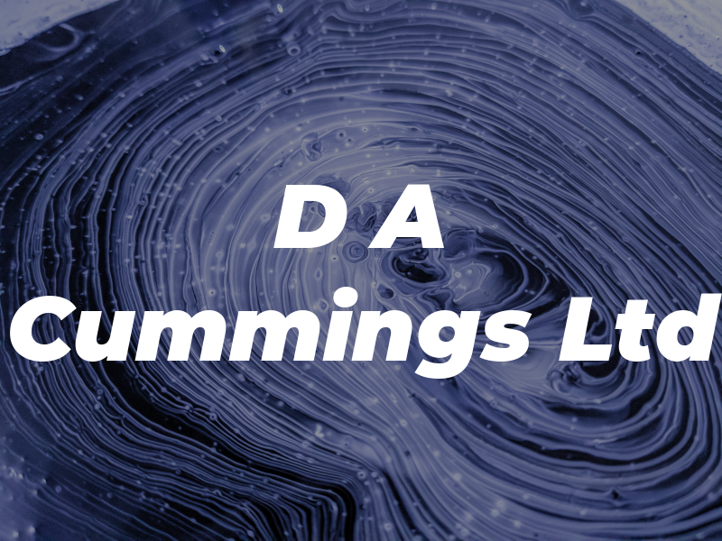 D A Cummings Ltd