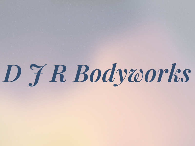 D J R Bodyworks