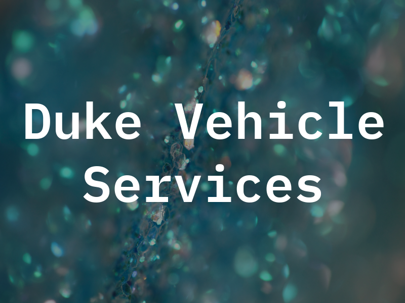 Duke Vehicle Services