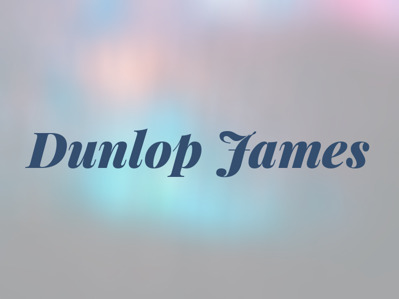 Dunlop James