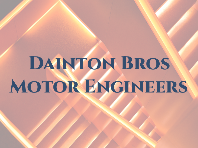 Dainton Bros Motor Engineers