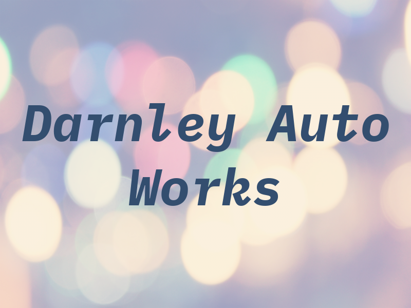 Darnley Auto Works Ltd
