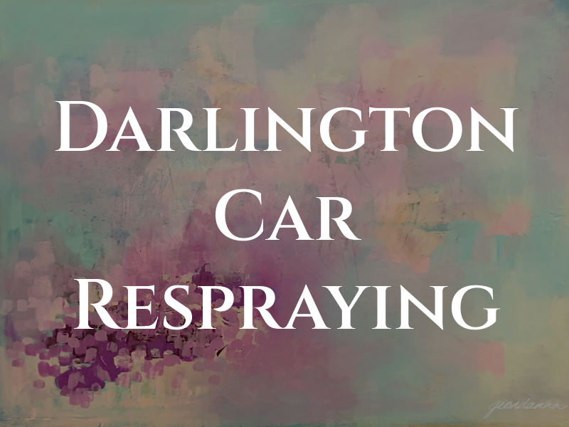 Darlington Car Respraying