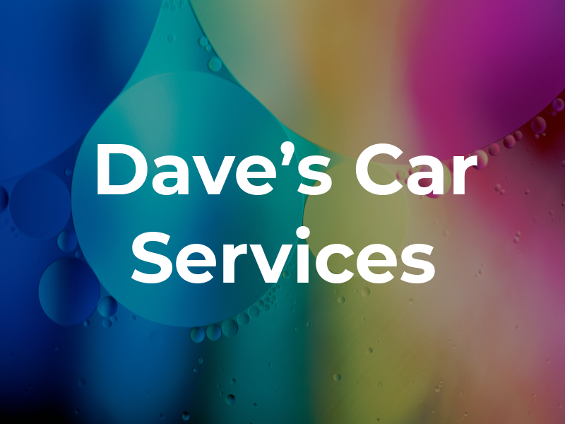 Dave's Car Services