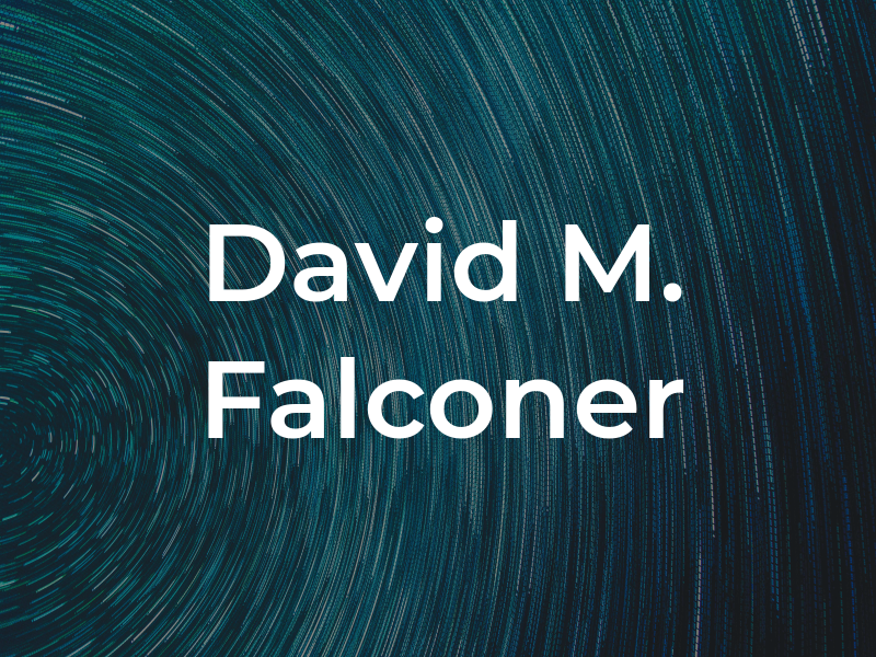 David M. Falconer