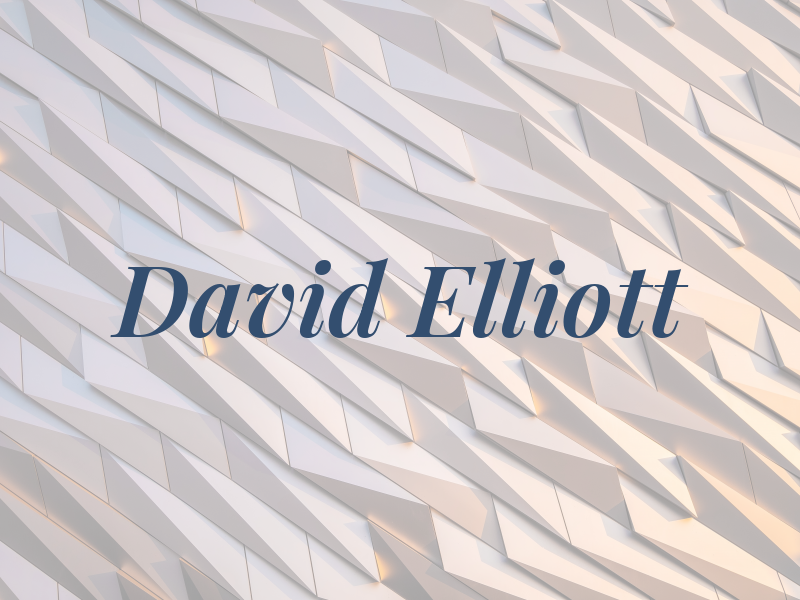 David Elliott