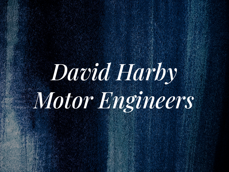 David Harby Motor Engineers