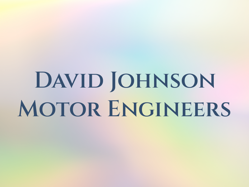 David Johnson Motor Engineers
