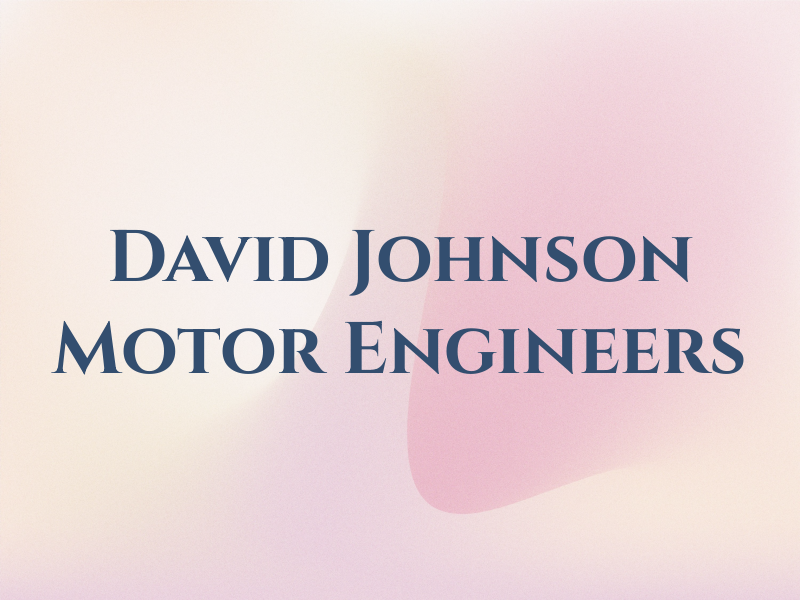 David Johnson Motor Engineers