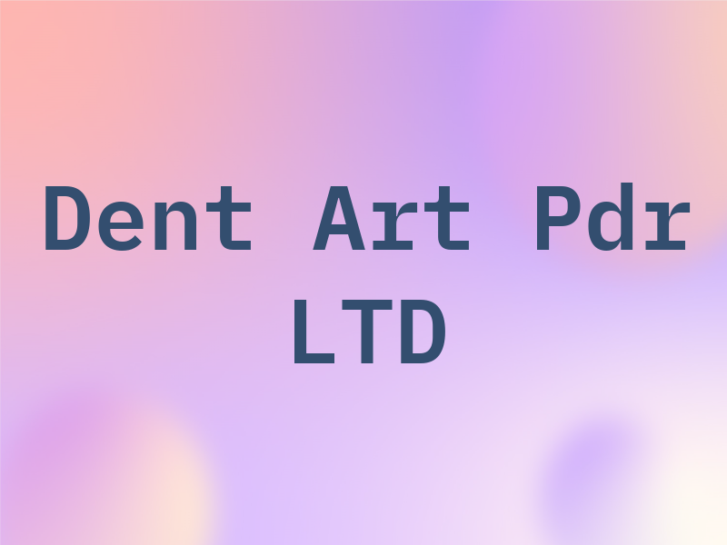Dent Art Pdr LTD
