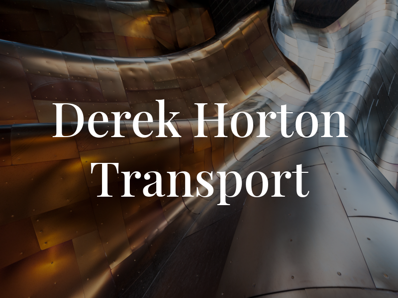 Derek Horton Transport Ltd