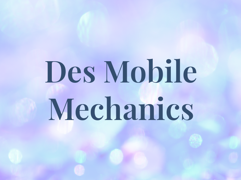 Des Mobile Mechanics