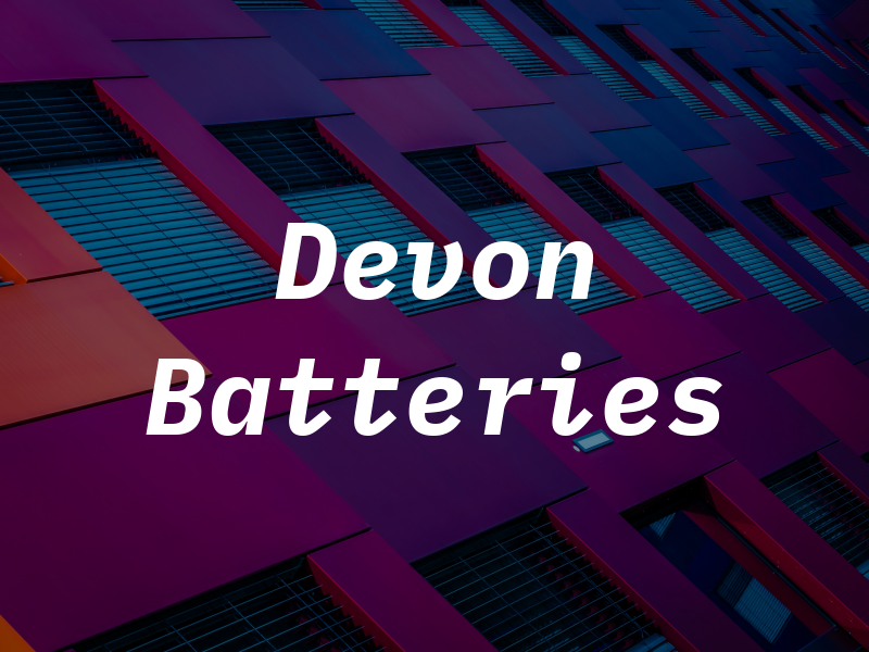 Devon Batteries