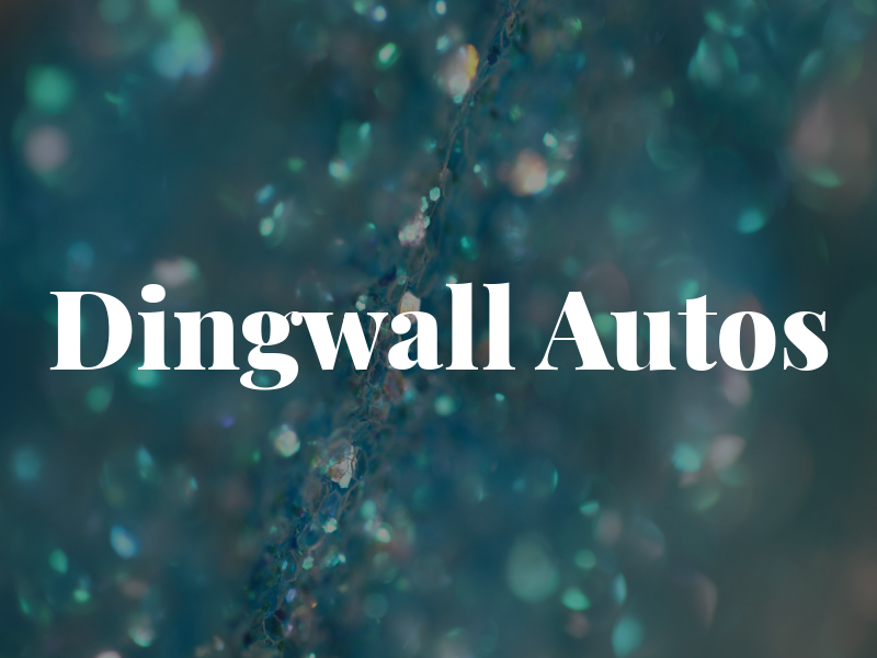 Dingwall Autos