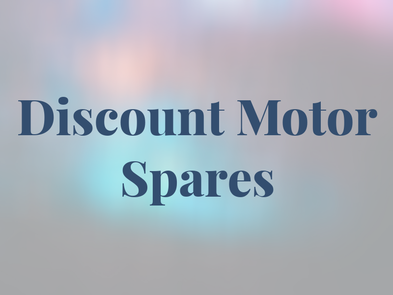 Discount Motor Spares