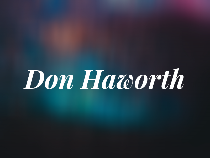 Don Haworth