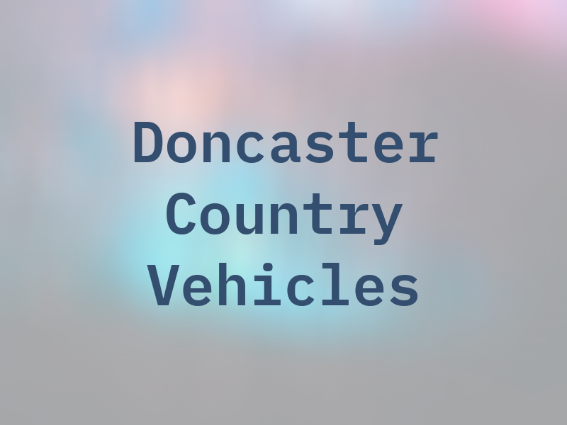 Doncaster Country Vehicles