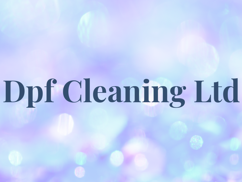 Dpf Cleaning Ltd