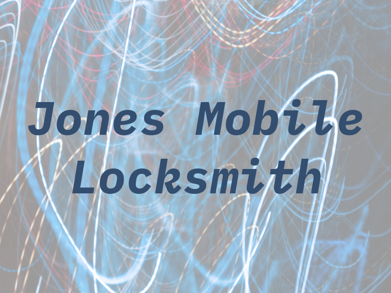 Ed Jones Mobile Locksmith