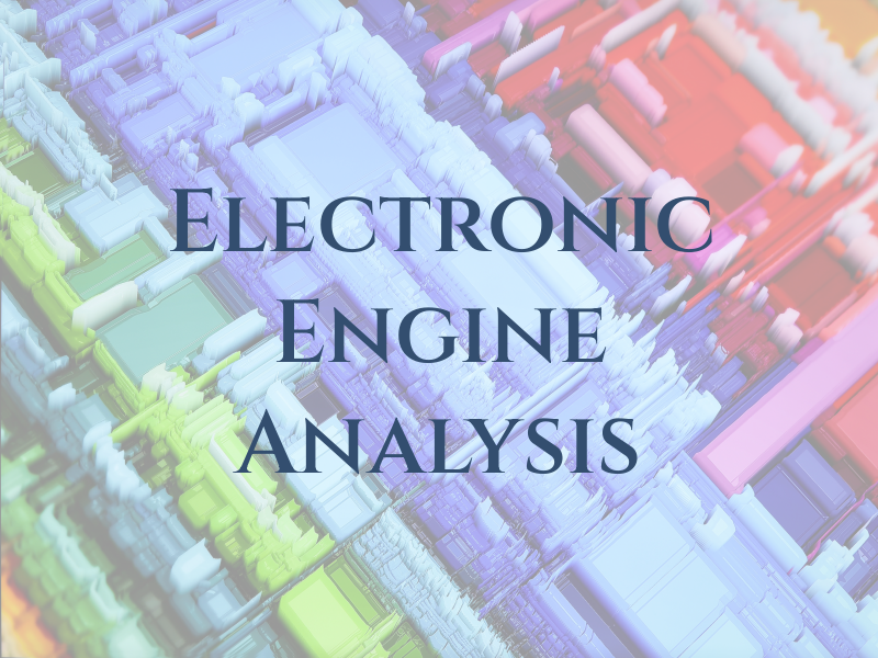 Electronic Engine Analysis