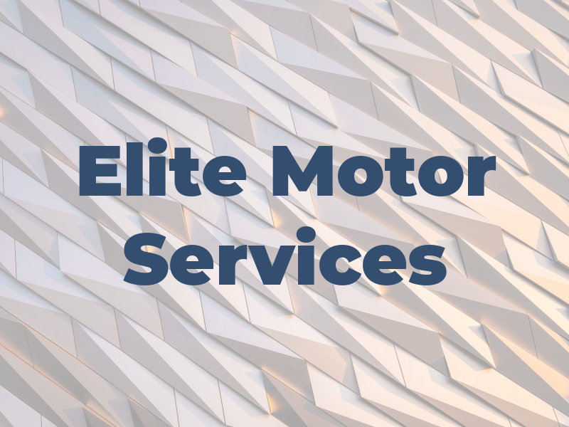 Elite Motor Services Ltd