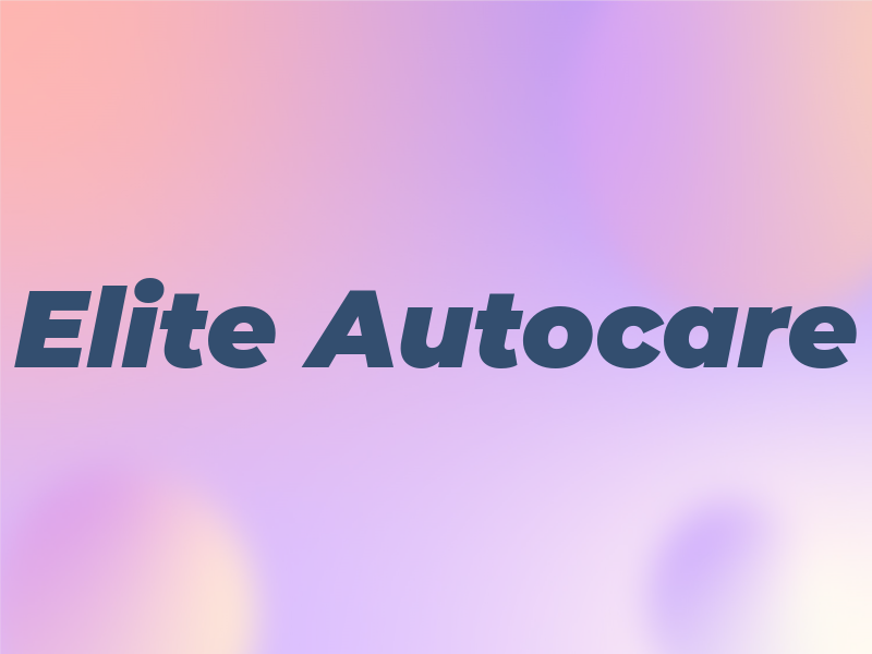 Elite Autocare