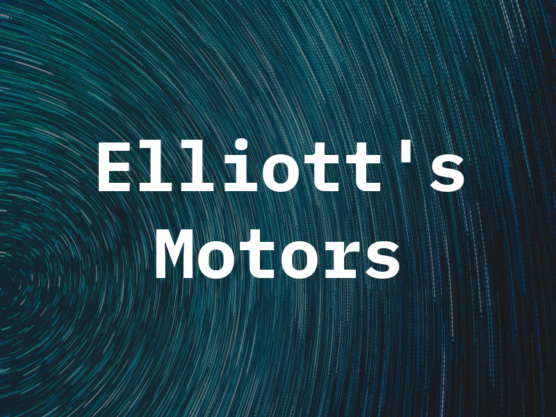 Elliott's Motors