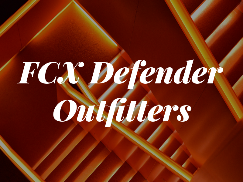 FCX Defender Outfitters