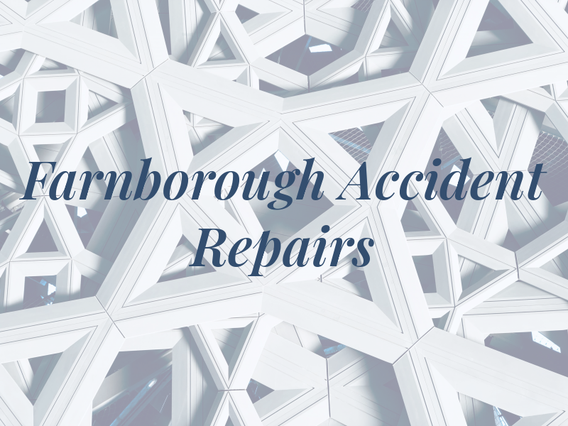 Farnborough Accident Repairs