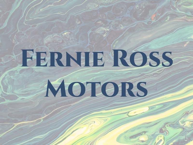 Fernie Ross Motors Ltd