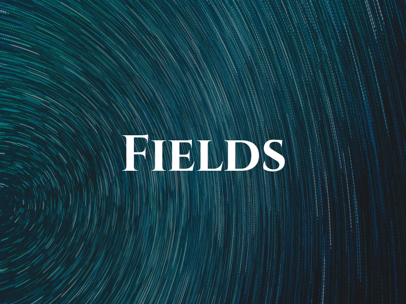 Fields