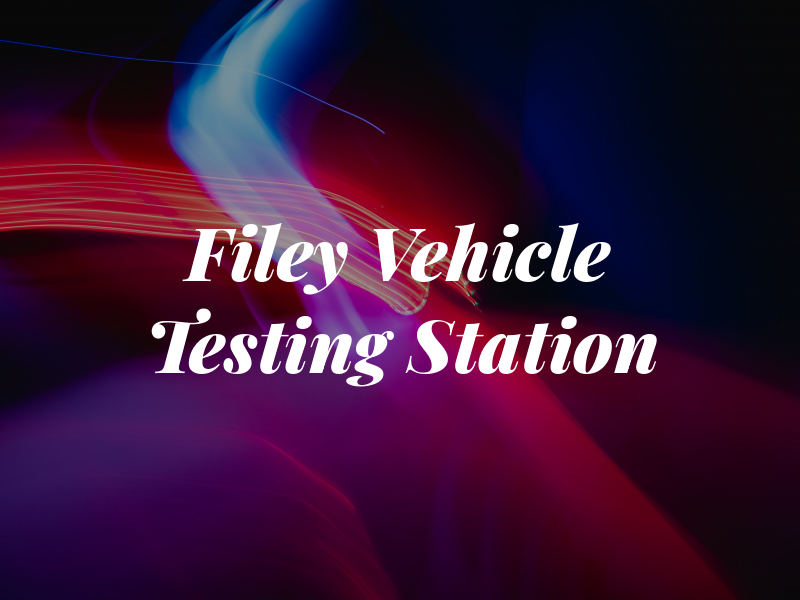 Filey Vehicle Testing Station