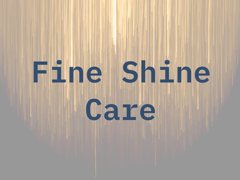 Fine N Shine Car Care