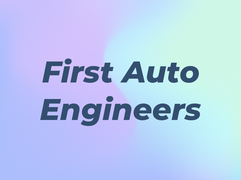 First Auto Engineers