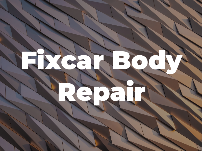 Fixcar Body Repair