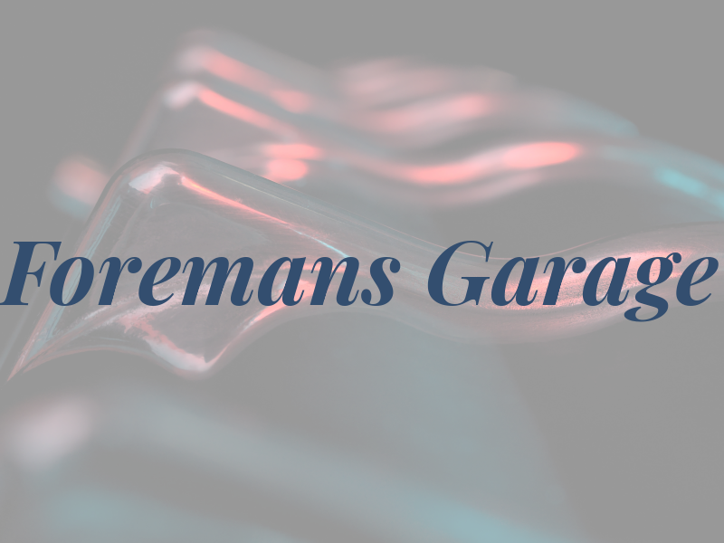 Foremans Garage