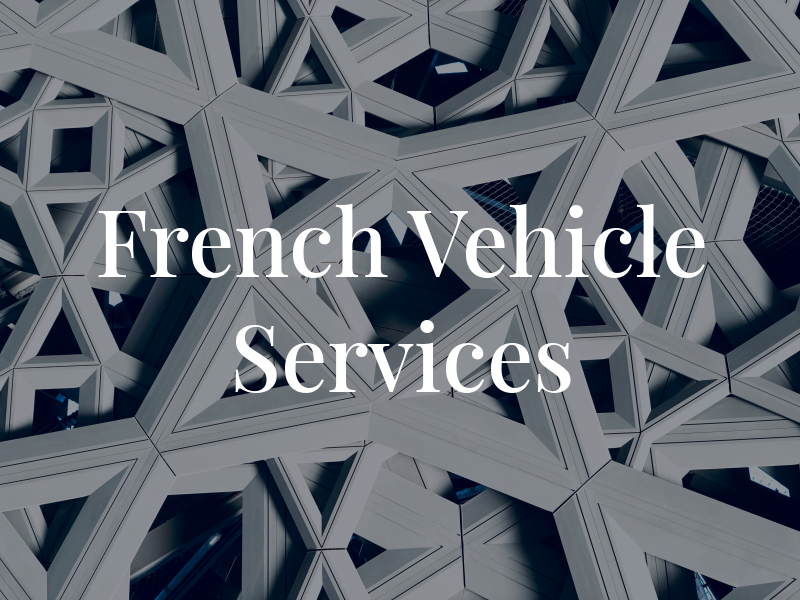 French Vehicle Services