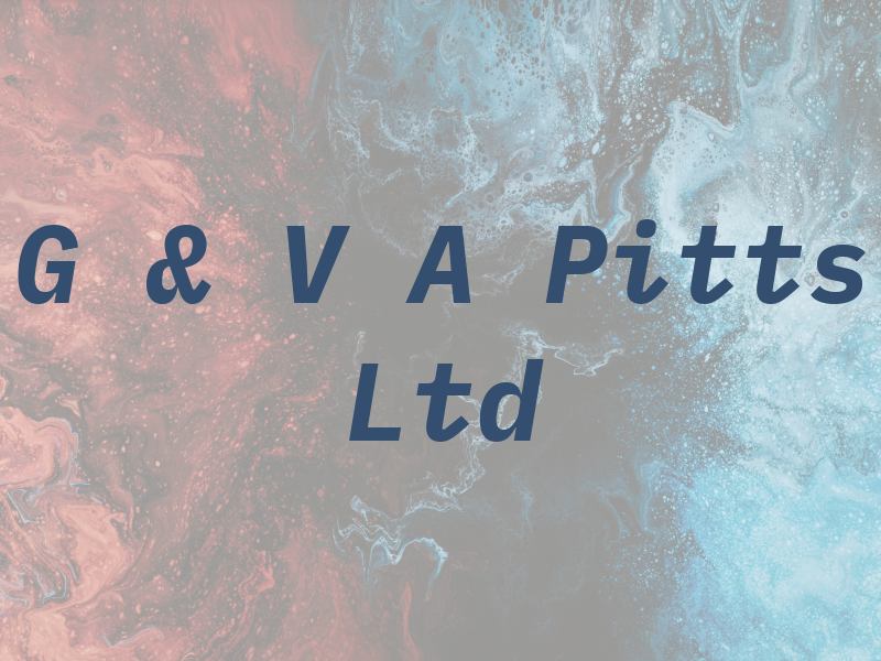 G & V A Pitts Ltd