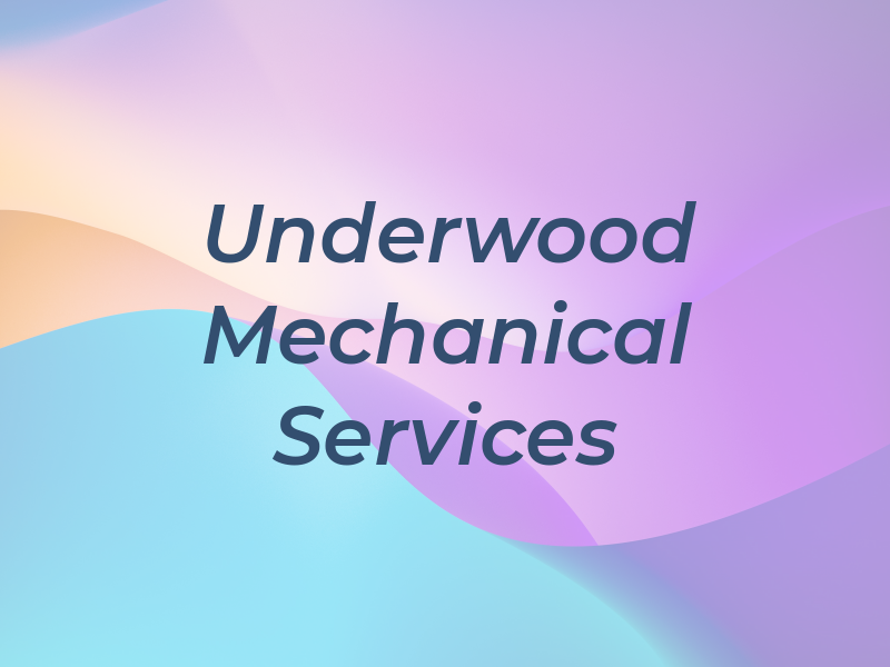 G A Underwood Mechanical Services
