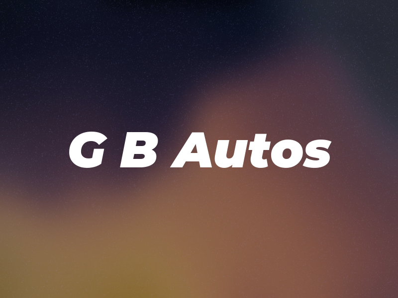 G B Autos