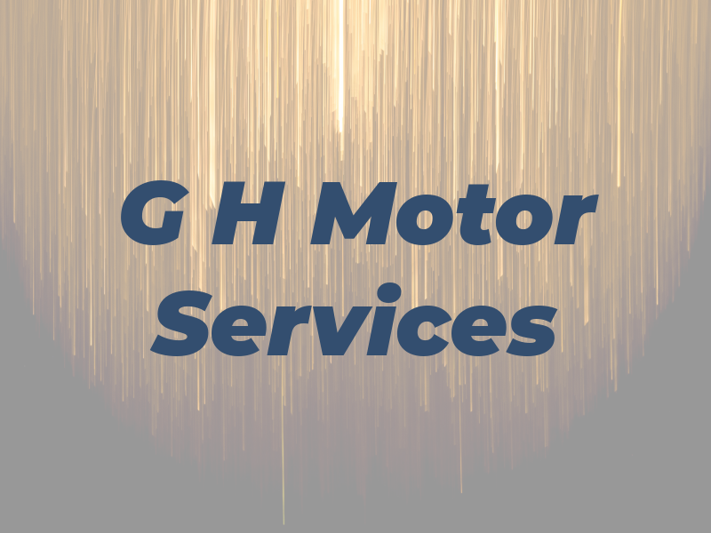 G H Motor Services