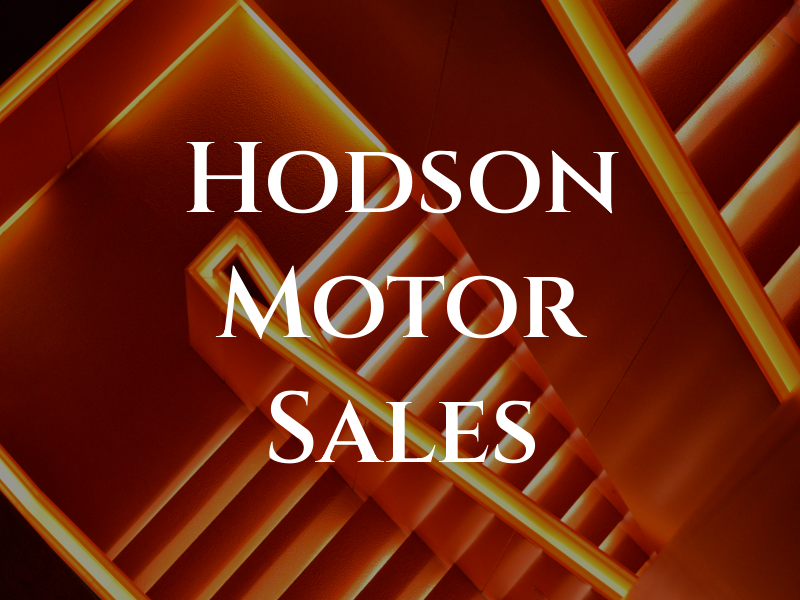 G Hodson & Son Motor Sales Ltd