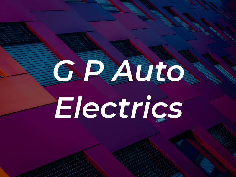G P Auto Electrics