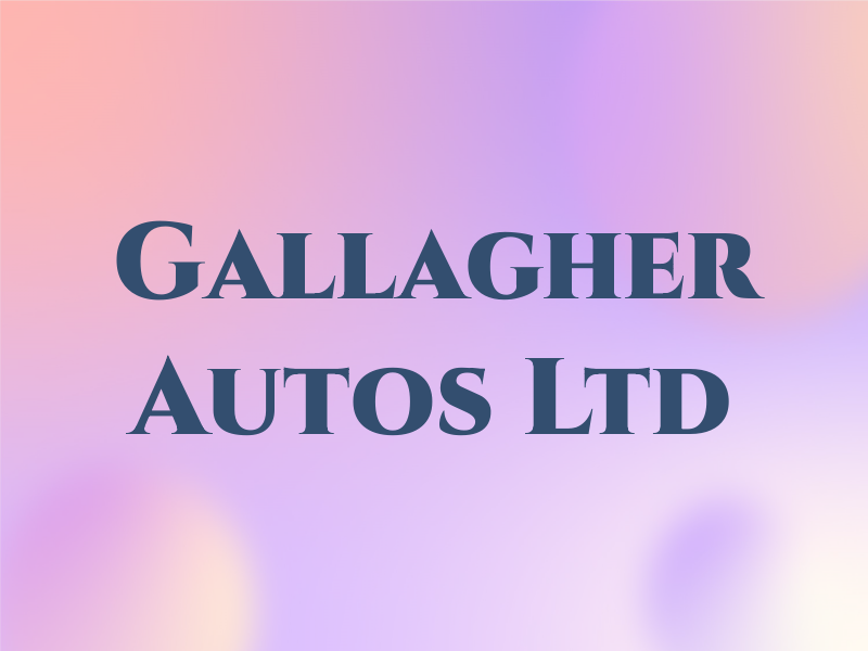 Gallagher Autos Ltd