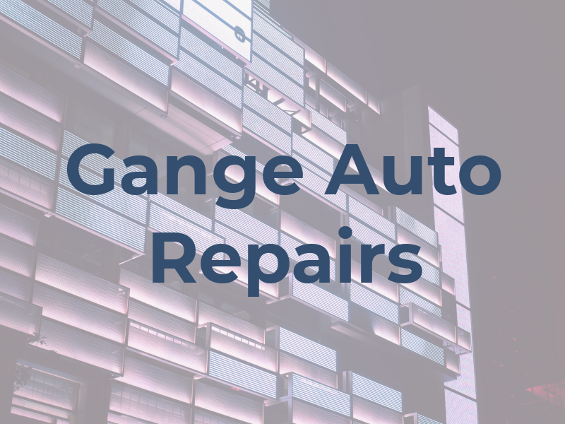 Gange Auto Repairs